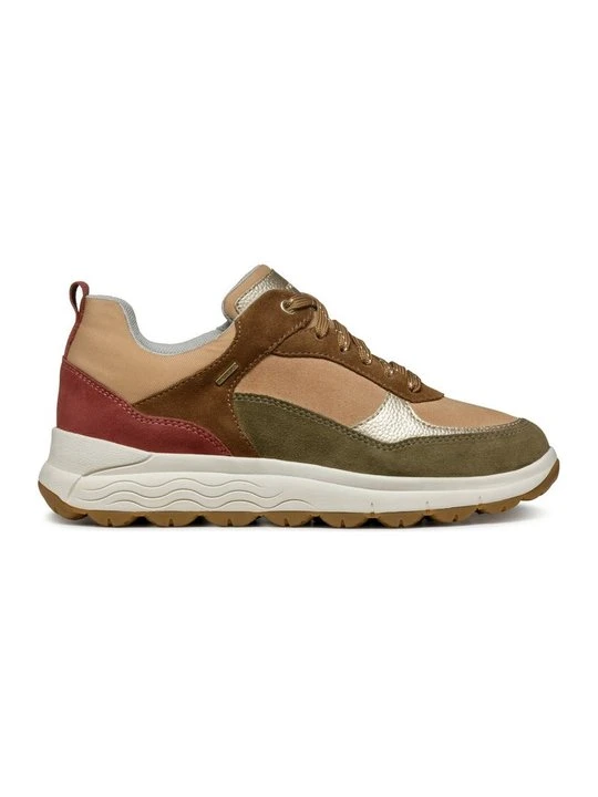 Zdjęcie produktu Sneakersy niskie Geox brązowy melanż