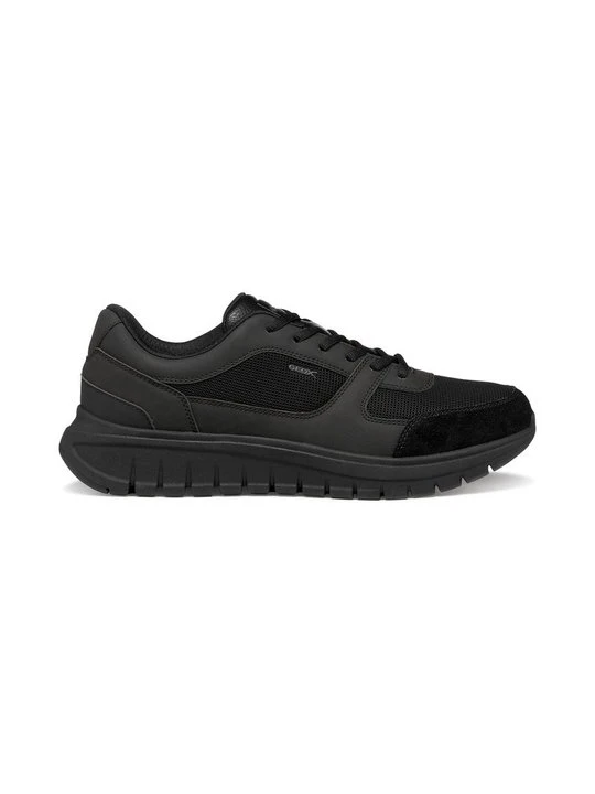 Zdjęcie produktu Sneakersy niskie Geox czarny melanż