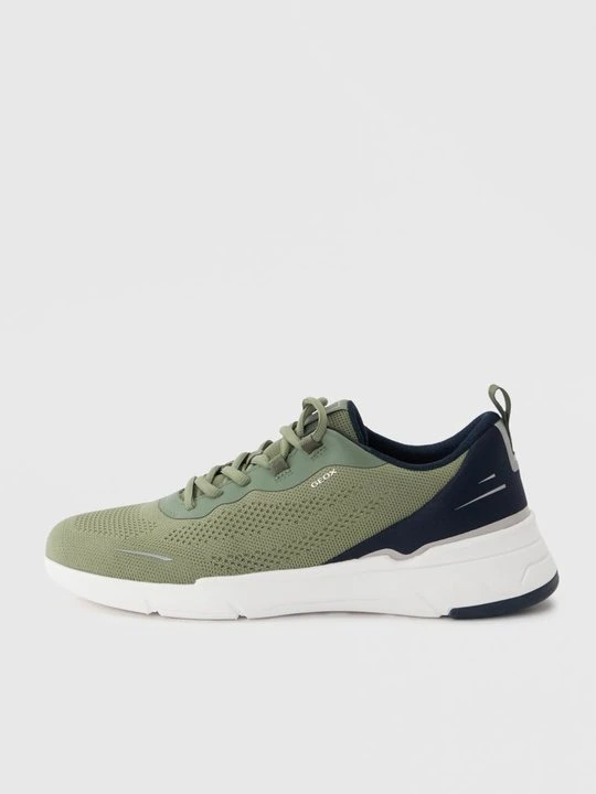 Zdjęcie produktu Sneakersy niskie Geox oliwkowy