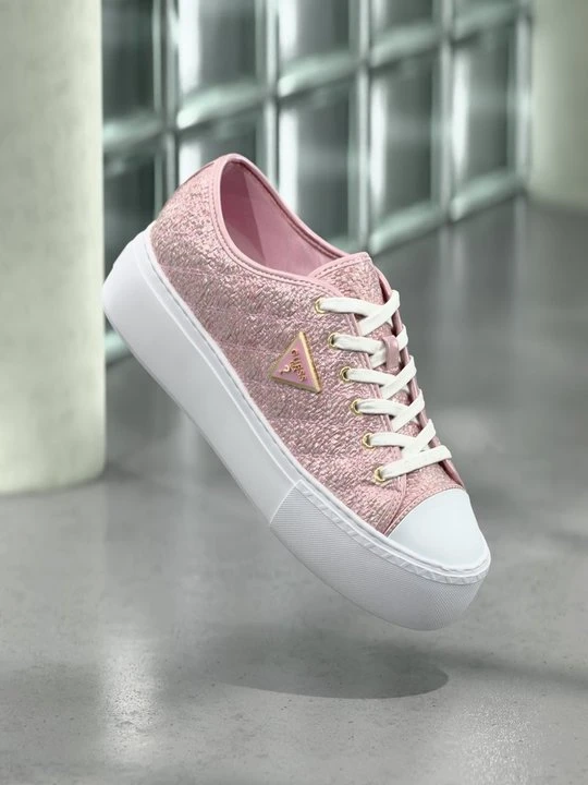 Zdjęcie produktu Sneakersy niskie Guess jasnoróżowy