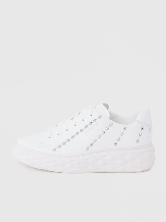 Zdjęcie produktu Sneakersy niskie Jimmy Choo srebrny