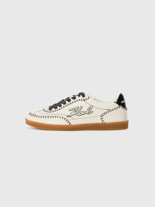 Zdjęcie produktu Sneakersy niskie KARL LAGERFELD mleczny