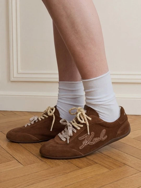 Zdjęcie produktu Sneakersy niskie KARL LAGERFELD tan