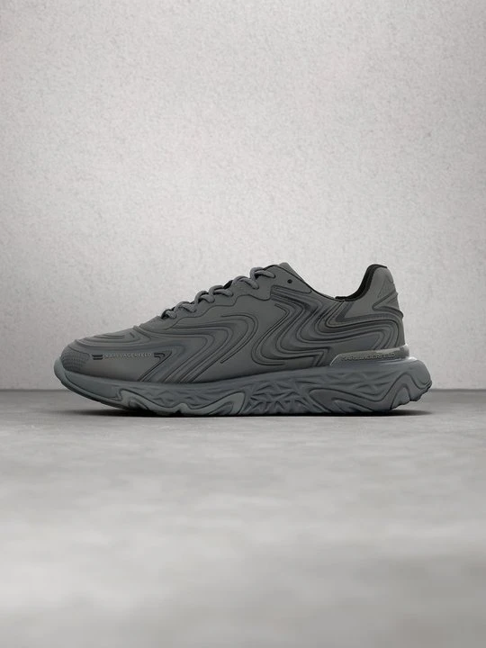 Zdjęcie produktu Sneakersy niskie KARL LAGERFELD szary