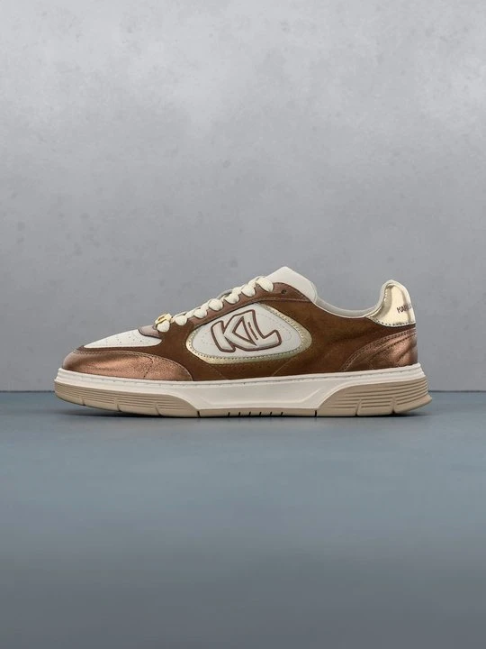 Zdjęcie produktu Sneakersy niskie KARL LAGERFELD brązowy