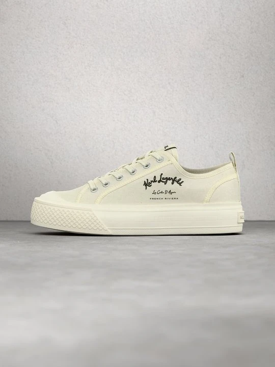 Zdjęcie produktu Sneakersy niskie KARL LAGERFELD mleczny