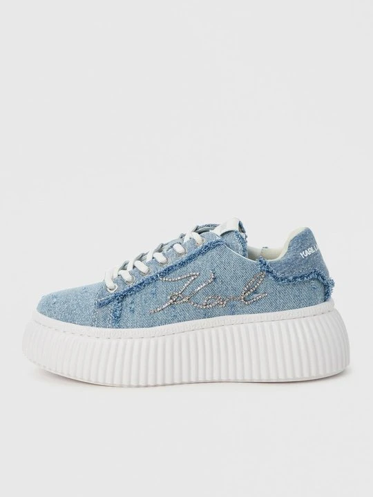 Zdjęcie produktu Sneakersy niskie KARL LAGERFELD niebieski