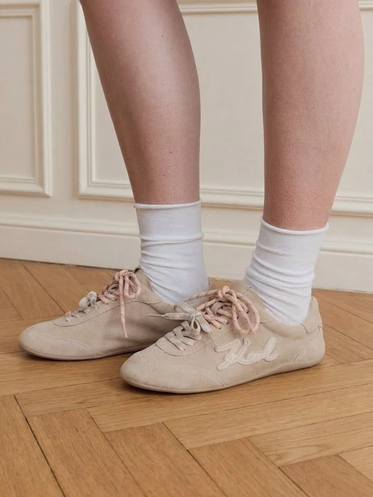 Zdjęcie produktu Sneakersy niskie KARL LAGERFELD taupe