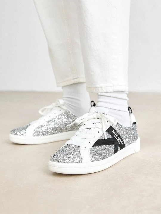 Zdjęcie produktu Sneakersy niskie Kate Spade srebrny
