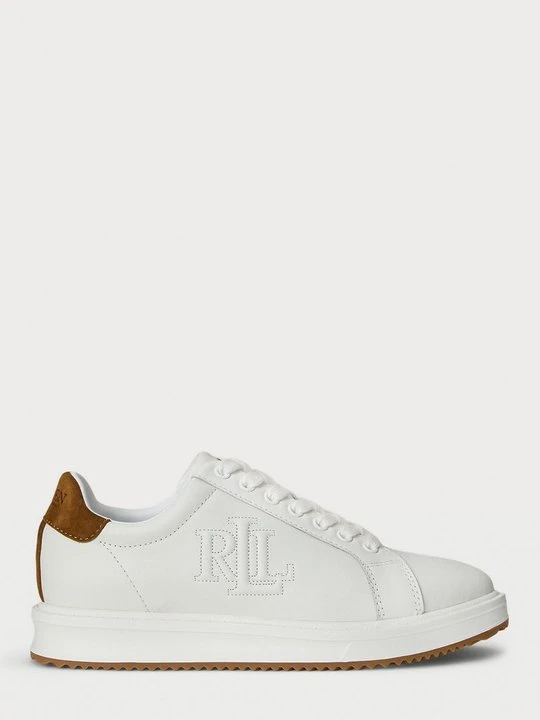 Zdjęcie produktu Sneakersy niskie Lauren Ralph Lauren mleczny