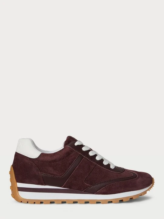 Zdjęcie produktu Sneakersy niskie Lauren Ralph Lauren ciemnoczerwony