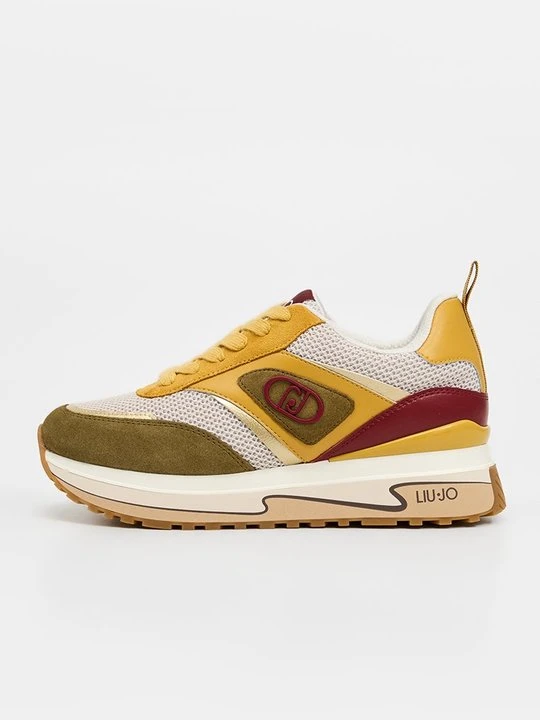 Zdjęcie produktu Sneakersy niskie Liu Jo zielony melanż