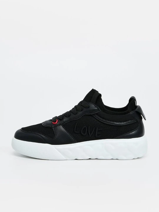 Zdjęcie produktu Sneakersy niskie LOVE MOSCHINO czarny