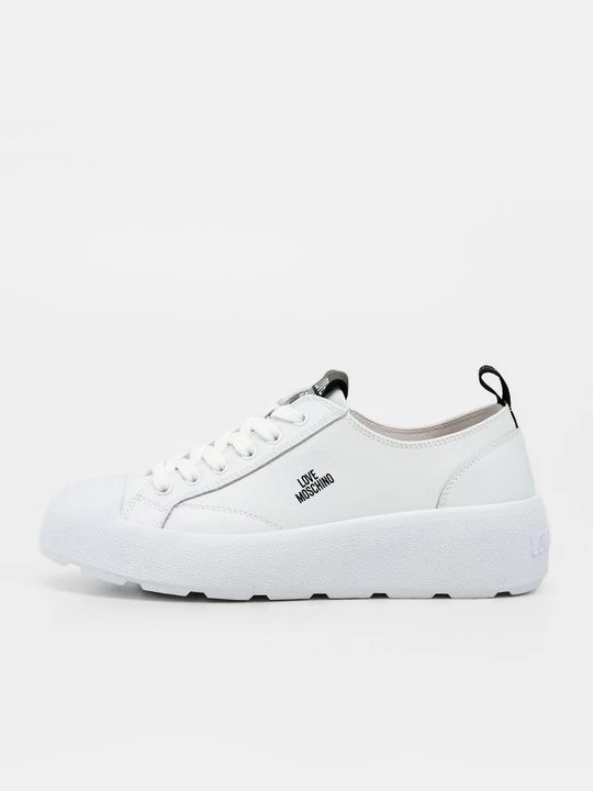 Zdjęcie produktu Sneakersy niskie LOVE MOSCHINO mleczny