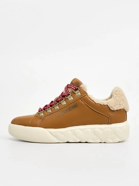 Zdjęcie produktu Sneakersy niskie LOVE MOSCHINO brązowy