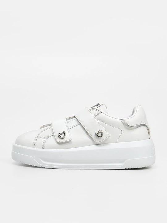 Zdjęcie produktu Sneakersy niskie LOVE MOSCHINO mleczny