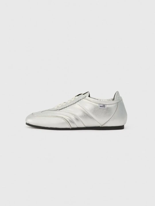 Zdjęcie produktu Sneakersy niskie LOVE MOSCHINO srebrny