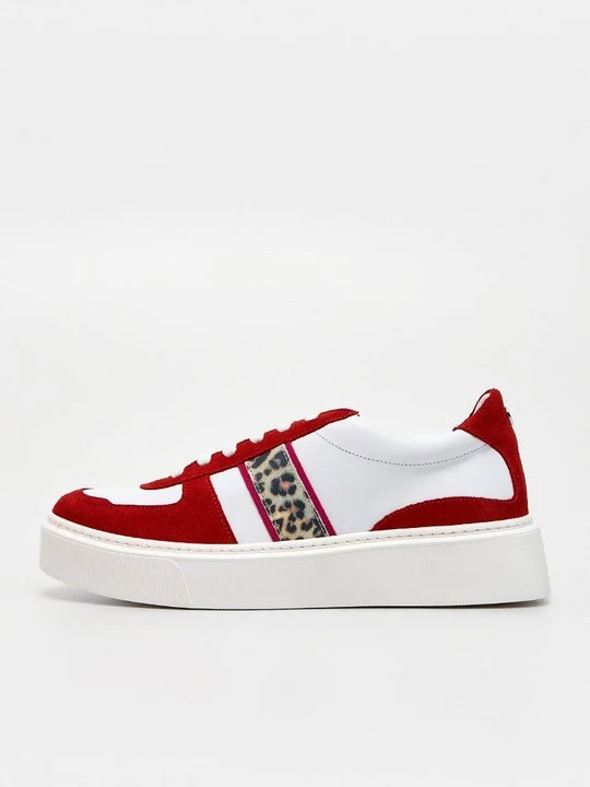 Zdjęcie produktu Sneakersy niskie Marc Cain czerwony