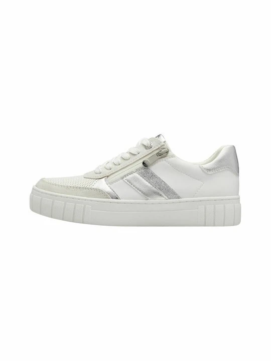 Zdjęcie produktu Sneakersy niskie Marco Tozzi mleczny