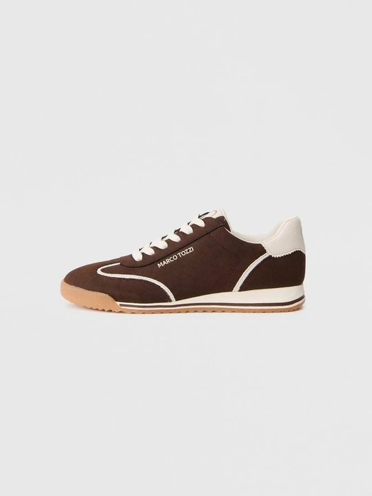 Zdjęcie produktu Sneakersy niskie Marco Tozzi ciemnobrązowy