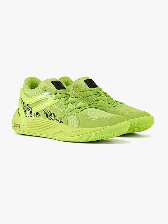 Zdjęcie produktu Sneakersy niskie MCM zielony neon