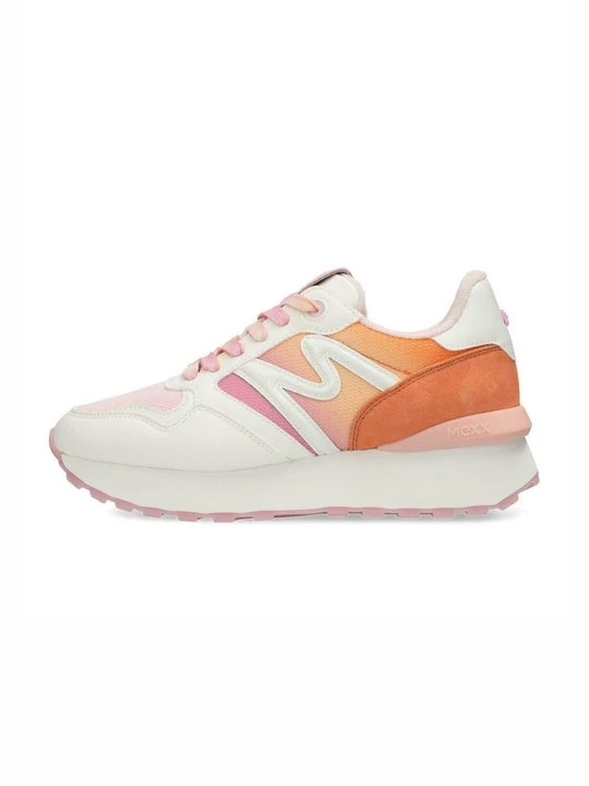 Zdjęcie produktu Sneakersy niskie Mexx pomarańczowy
