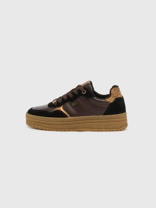 Zdjęcie produktu Sneakersy niskie Mexx ciemnobrązowy