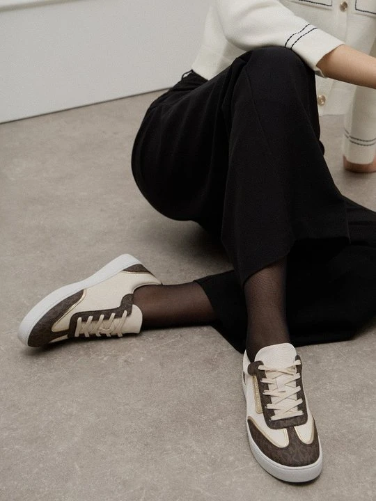 Zdjęcie produktu Sneakersy niskie Michael Kors mleczny