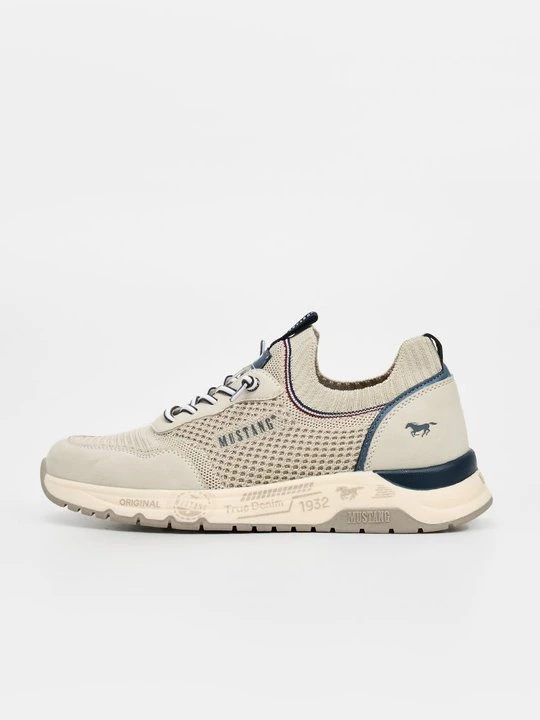 Zdjęcie produktu Sneakersy niskie Mustang mleczny