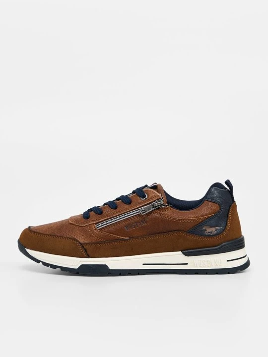 Zdjęcie produktu Sneakersy niskie Mustang brązowy