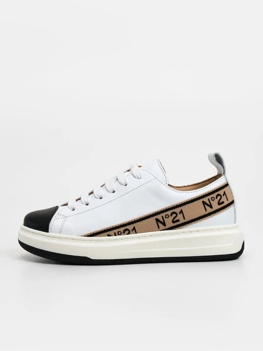 Zdjęcie produktu Sneakersy niskie N°21 biały