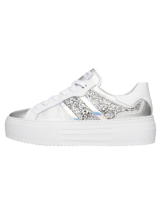 Zdjęcie produktu Sneakersy niskie Nero Giardini srebrny