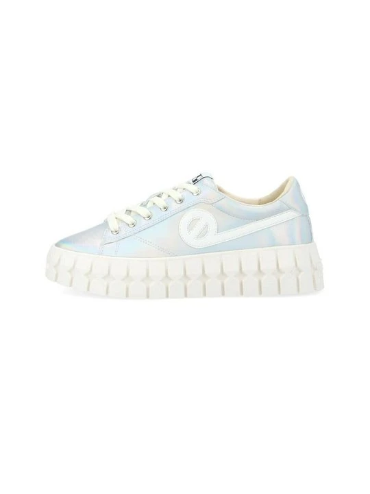 Zdjęcie produktu Sneakersy niskie No Name srebrny
