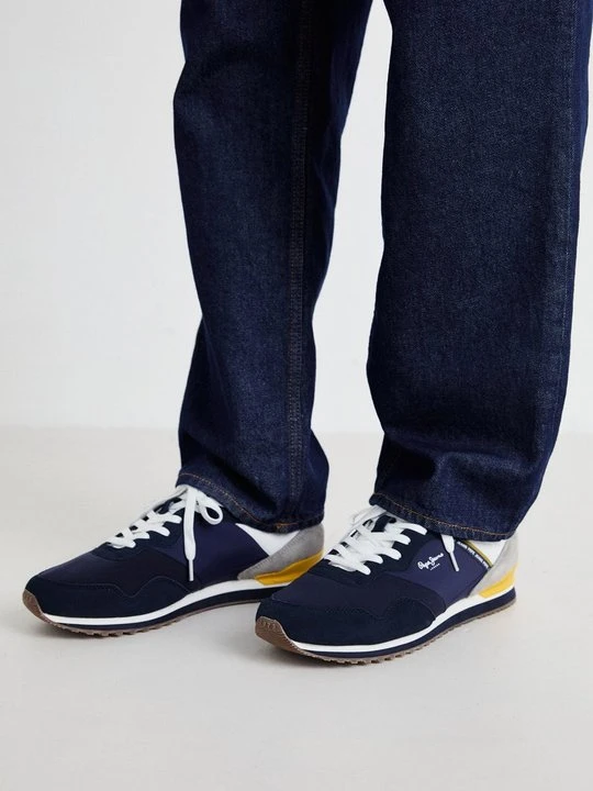 Zdjęcie produktu Sneakersy niskie Pepe Jeans granatowy