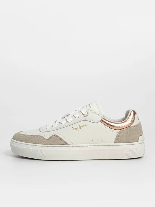 Zdjęcie produktu Sneakersy niskie Pepe Jeans mleczny