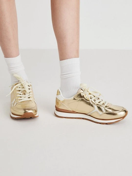 Zdjęcie produktu Sneakersy niskie Pepe Jeans złoty