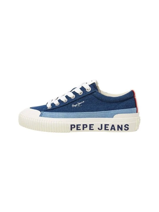Zdjęcie produktu Sneakersy niskie Pepe Jeans niebieski denim