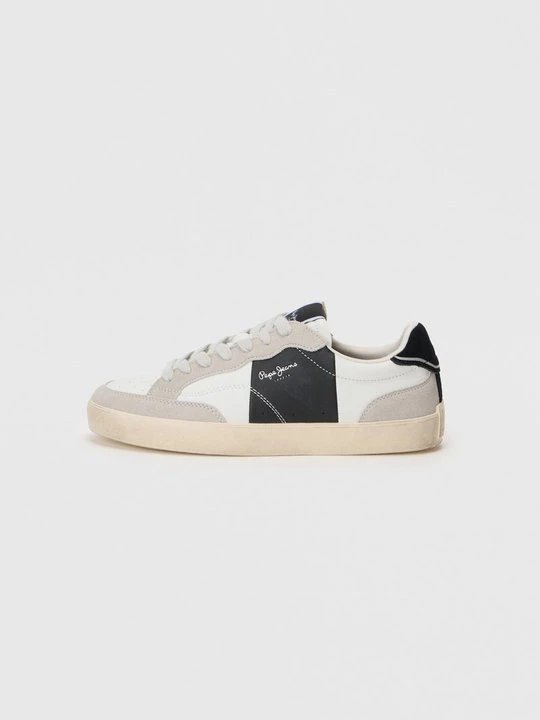 Zdjęcie produktu Sneakersy niskie Pepe Jeans mleczny