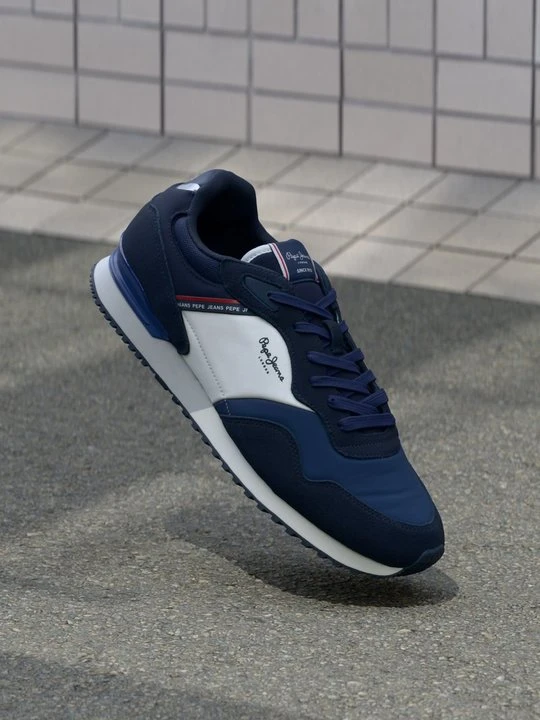 Zdjęcie produktu Sneakersy niskie Pepe Jeans granatowy