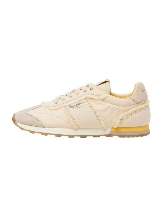 Zdjęcie produktu Sneakersy niskie Pepe Jeans mleczny