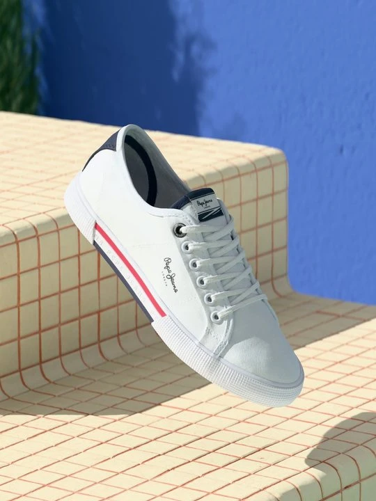Zdjęcie produktu Sneakersy niskie Pepe Jeans biały