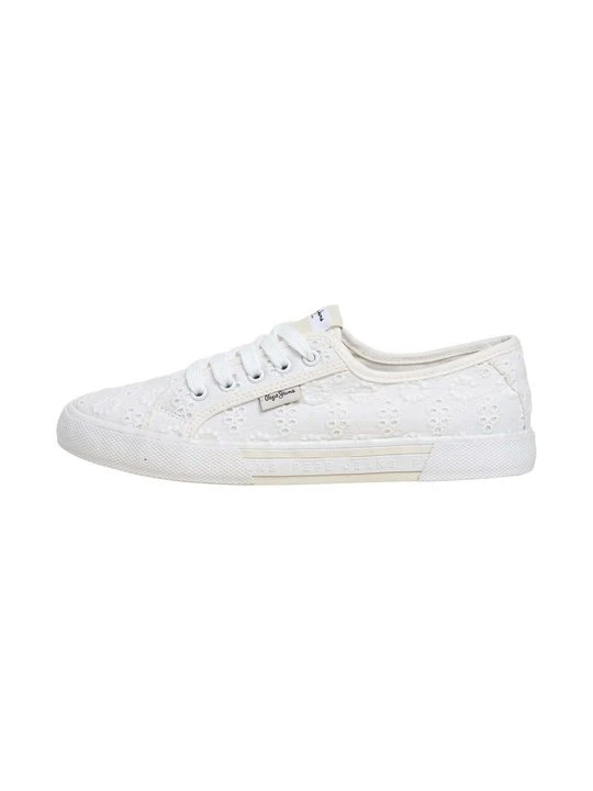 Zdjęcie produktu Sneakersy niskie Pepe Jeans mleczny