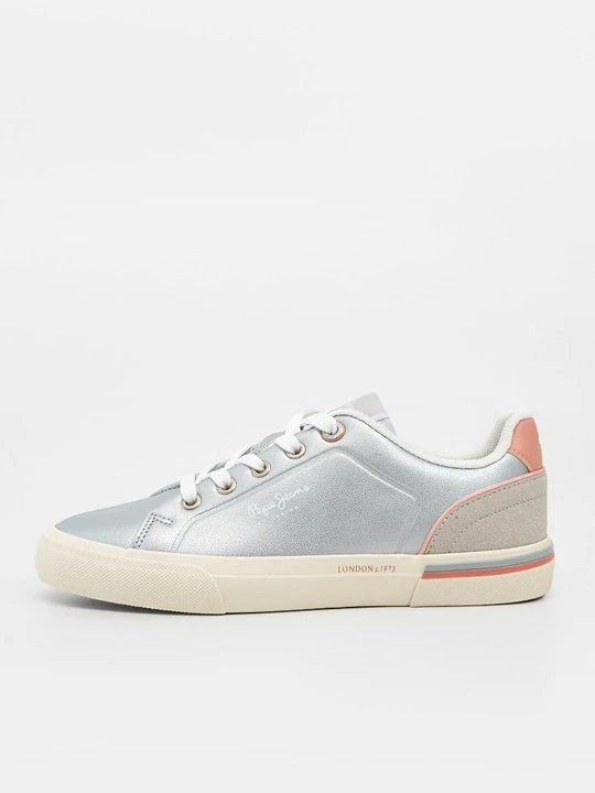 Zdjęcie produktu Sneakersy niskie Pepe Jeans srebrny