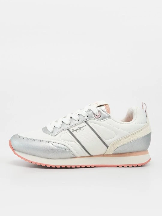 Zdjęcie produktu Sneakersy niskie Pepe Jeans srebrny