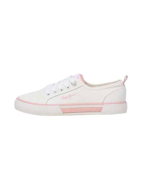 Zdjęcie produktu Sneakersy niskie Pepe Jeans mleczny
