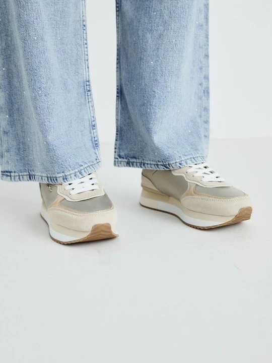 Zdjęcie produktu Sneakersy niskie Pepe Jeans beżowy