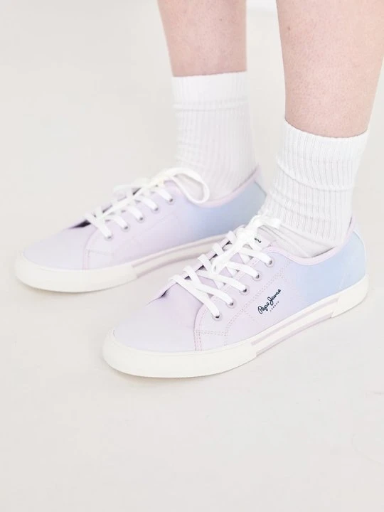 Zdjęcie produktu Sneakersy niskie Pepe Jeans fioletowy