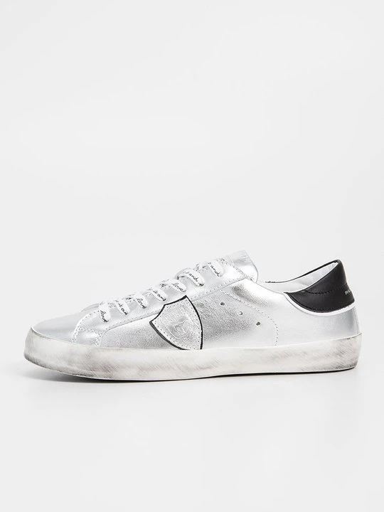 Zdjęcie produktu Sneakersy niskie Philippe Model srebrny