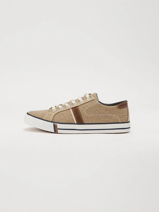 Zdjęcie produktu Sneakersy niskie Pier One beżowy