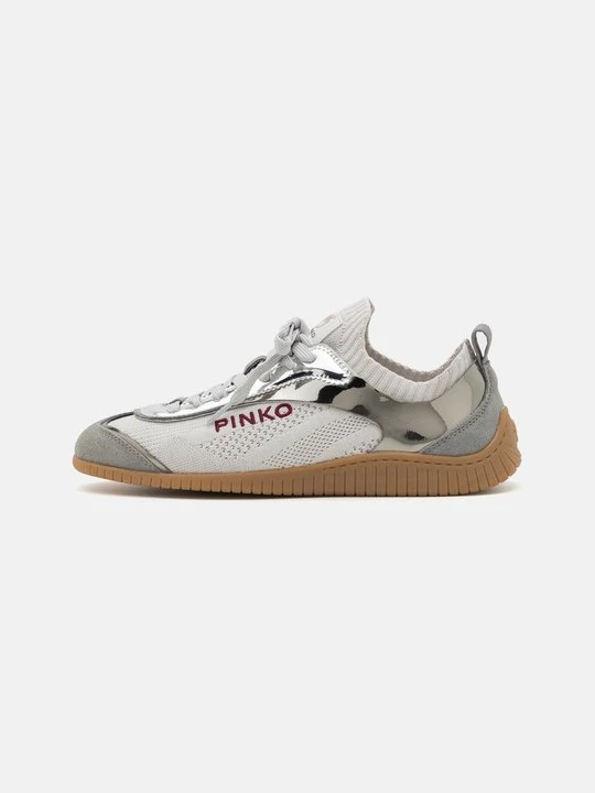 Zdjęcie produktu Sneakersy niskie Pinko srebrny